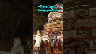 Dumdum airport 1no puja newdurgapujasong durgapuja2024 durgapuja dumdumpark [upl. by Ablem]