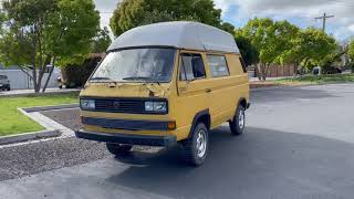 VW Vanagon Syncro 16quot with TDI and SCA 500 roof [upl. by Golda]