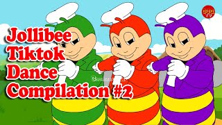 Jollibee Dance TikTok Compilation 2  SELOS x FOREVER SINGLE x TAHONG NI KARLA x BAHAY KUBO amp more [upl. by Eelnyl]