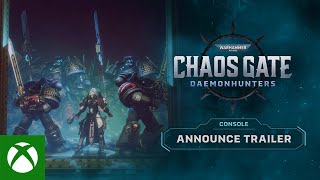 Warhammer 40000 Chaos Gate  Daemonhunters  Console Announce Trailer [upl. by Modla]