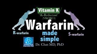 Warfarin Coumadin Mechanism of action【USMLE Biochemistry】 [upl. by Velvet647]