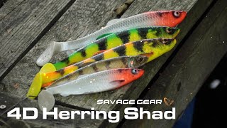 Savage Gear  4D Herring Shad [upl. by Surazal]