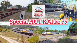 Special HUT KAI ke 79 persembahaan Railfans Jogja Chanel [upl. by Adnik]