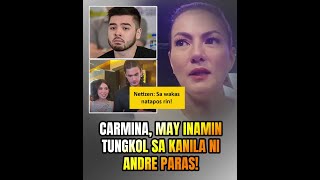 Carmina Villaroel may inihayag para kay Andre Paras [upl. by Nnave599]