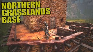 NORTHERN GRASSLANDS BASE  Conan Exiles  Lets Play Multiplayer Gameplay  S03E02 [upl. by Koorb]