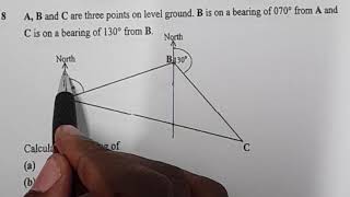 Calculating bearings made easy Step  by  step guide part 1 bearings GSCEMathematicsZone12 [upl. by Jolee296]