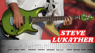 This GUITAR LEGEND Makes SIMPLE Licks Sound EPIC STEVE LUKATHER [upl. by Papp]