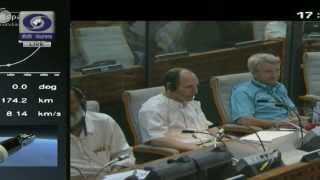 Launch of INSAT  3D LIVE from Kourou French Guyana [upl. by Iniffit496]