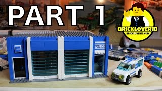 BUILDING a LEGO POLICE STATION  PART 14 [upl. by Dever]