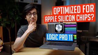 Logic Pro 11 on Apple Silicon Are CPU Cores Fully Utilized [upl. by Vano728]