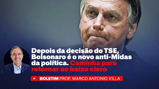 Depois do TSE Bolsonaro é o novo antiMidas da política Caminha para retornar ao baixo clero [upl. by Neltiak]