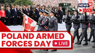 Poland Armed Forces Day 2023 LIVE  Poland Holds Military Parade On Armed Forces Day  Poland News [upl. by Ammadis]