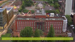 University of Birmingham’s former library demolition [upl. by Nede]