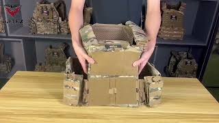 ARTEX TACTICAL VESTTriple Doubledeck Magazine Pouch [upl. by Nivram]