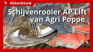 Schijvenrooier AP Lift van Agri Poppe steeds breder toegepast [upl. by Allebasi]