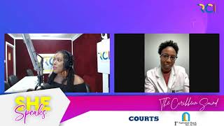 SHE SPEAKS WITH MAREEN ALEXANDER AND GUEST KHEA WOLFF SPONSORS 1ST NATIONAL BANK COURTS [upl. by Layman]