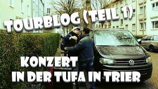 Tourblog Teil 1  Konzert in der TUFA in Trier  EDDI HÜNEKE [upl. by Hsenid]