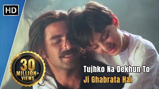 Tujhko Na Dekhun To Ji Ghabrata Hai  Jaanwar 1999  Akshay Kumar  Udit Narayan Hit Songs [upl. by Erek]