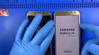 Samsung Galaxy J4 Ekran Değişimi 🇹🇷 [upl. by Akitnahs]