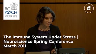 The Immune System Under Stress  Neuroscience Spring Conference March 2011 [upl. by Meggi]