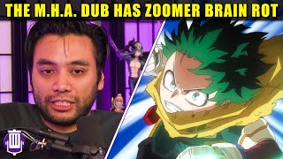 My Hero Academias Dub Now Has Zoomer Brainrot Slang [upl. by Chelsae]