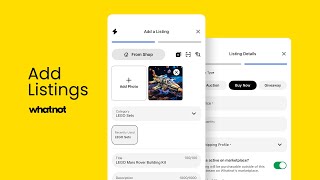 Add Listings on Whatnot [upl. by Lodnar949]