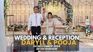 E2R Wedding amp Reception  Daryll amp Pooja  20 on Barham  24 Nov 2024 [upl. by Ikaz]