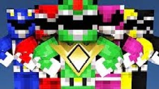 Power Rangers IN MINECRAFT Minecraft Animation Reuploaded [upl. by Anoet]