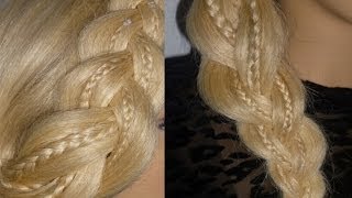 SEHR SCHÖNE amp EINFACHE ZopfFlehtFrisur für mittellange Haare EASY Braid HairstylesPeinados [upl. by Hahnke]