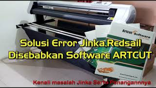 Solusi Error Mesin Cutting Plotter Jinka Redsail [upl. by Leanne]