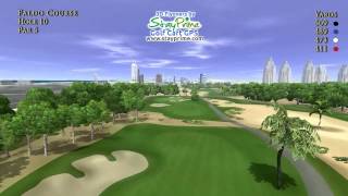 Emirates Golf Club Faldo Course Flyovers Holes 118 [upl. by Dame299]