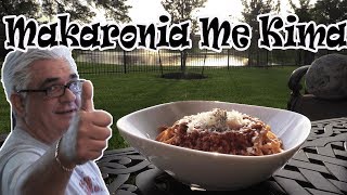 Makaronia Me Kima spaghetti and meat sauce recipe tutorial [upl. by Ruthven]