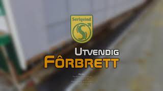 Serigstad Utvendig fôrbrett [upl. by Philan]