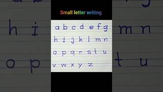 Alphabet abcd  How to write alphabet letters  Small letter abcd। Hand writing practice। shorts [upl. by Ng597]