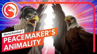 Peacemakers quotProud To Be Eaglymericanquot Animality  Mortal Kombat 1 [upl. by Sammy584]