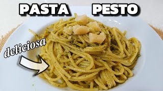 PASTA al PESTO de PISTACHOS Salsa RAPIDA y DELICIOSA para acompañar tus PASTAS [upl. by Enaira]