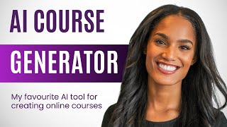 AI Course Generator  Create courses with AI in minutes [upl. by Zetta]