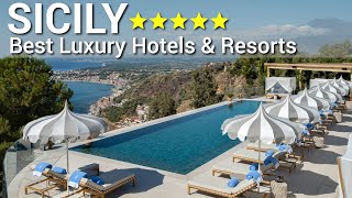 Top 10 Best Luxury 5 Star Hotels And Resorts In SICILY  ITALY PART 2 [upl. by Ogirdor927]