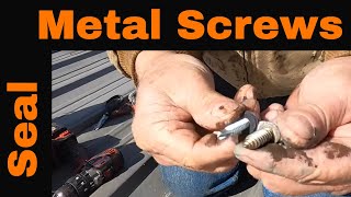 How to seal Metal Screws from leaking  Turbo Poly Seal [upl. by Odranar]