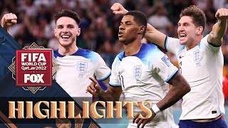 Wales vs England Highlights  2022 FIFA World Cup [upl. by Irdua]