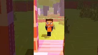 I Tested steve Knock The Door at Pillagers House On Halloween 2 shorts Mikecrab [upl. by Kellene313]