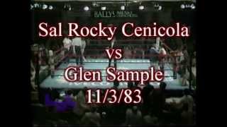 Sal Rocky Cenicola vs Glen Sample 11383 from Atlantic City NJ [upl. by Anaitsirhc]