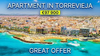 Property for Sale € 97900 Apartment in Spain Torrevieja near the sea  Alegria real estate agency [upl. by Alyar963]