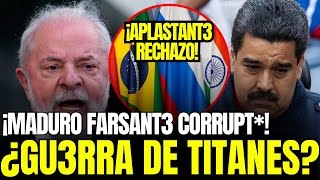 Guerra de Titanes Maduro Maldice a Lula Tras Humillante Rechazo en los BRICS [upl. by Seravart704]