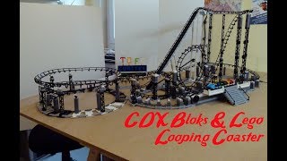 CDX BlocksLego Looping Coaster 082018 [upl. by Altman926]