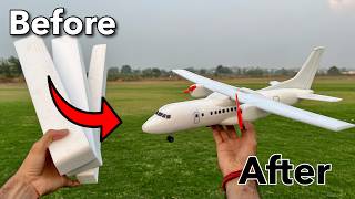 Make A Rc Plane AN140 Out of Thermocol rcplane diyprojects airplane [upl. by Nilra]