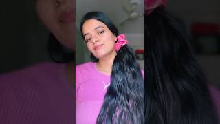 Voluminous Side PONYTAIL hack hairstyle hack ponytail shorts youtubeshorts ytshorts [upl. by Nuawed192]