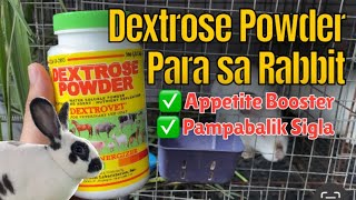 Dextrose Powder para sa Rabbit [upl. by Ityak]