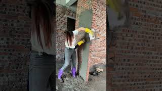 How to Prepare Tiles Wall ​ Wall paint​ Fast amp Beauty part​5228 [upl. by Elaen]