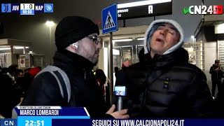 Juventus Napoli 10 😱 Delusione dei tifosi napoletani e sfottò tifosi Juve le reazioni dallo stadio [upl. by Zonda]